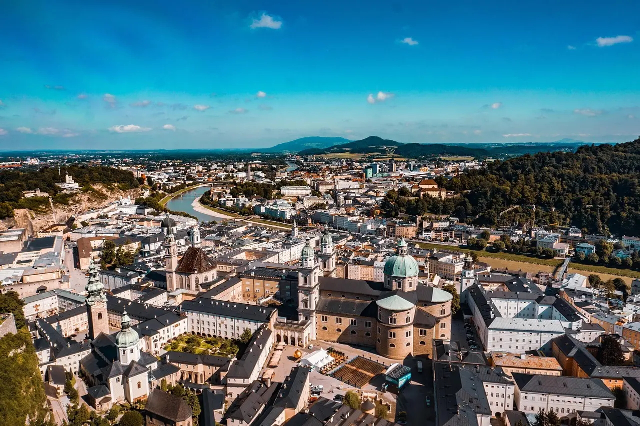 Hvordan er vejret i Salzburg i uge 42?