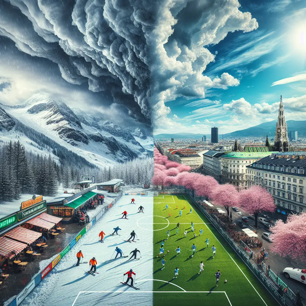 Hvordan er vejret i Østrig i april?