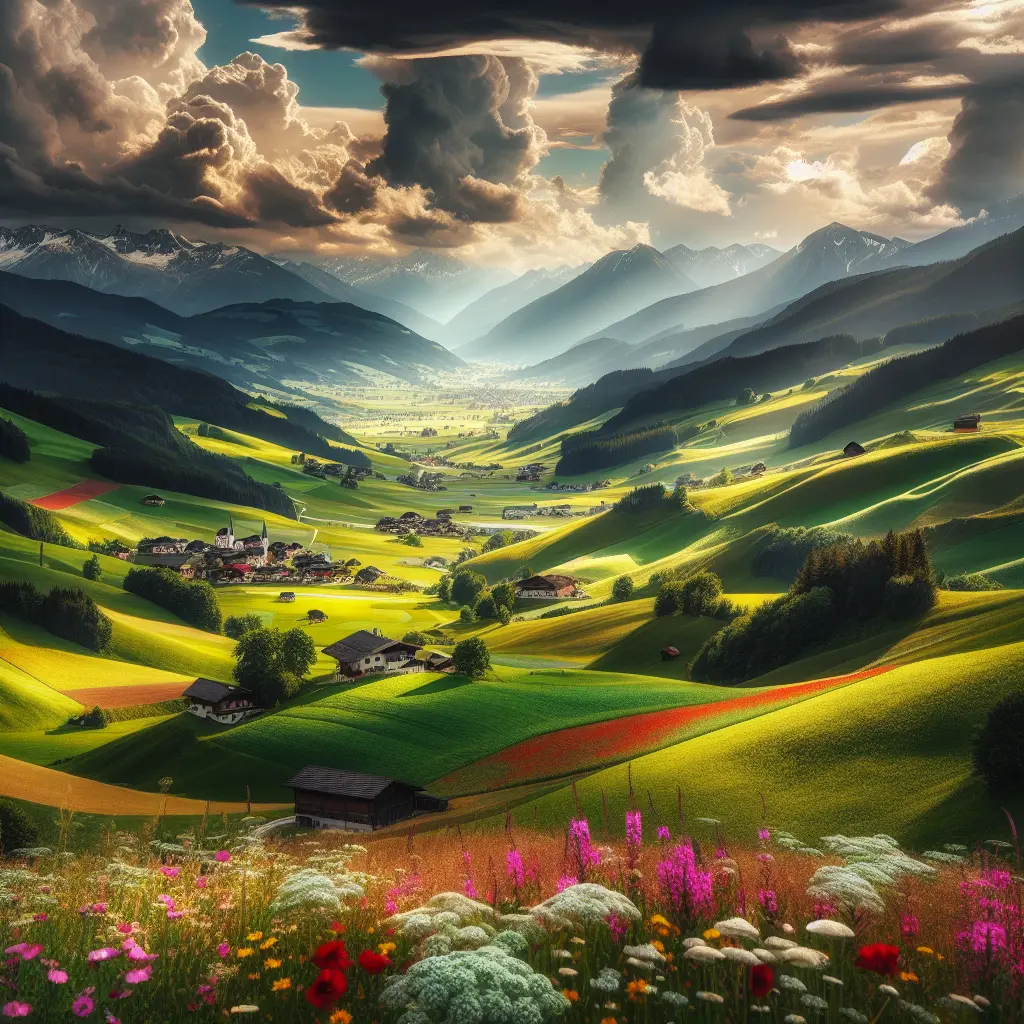 Hvordan er vejret i Østrig i juni?